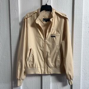Member’s Only Vintage 80s Butter Yellow Jacket